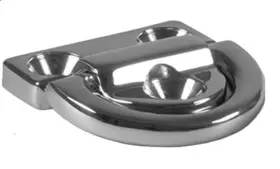 Mpd-722 Marine Part Depot Grade Stainless Steel Folding Pad Eye 1/4 Inch