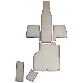 008bsn-117ck-6221-00 Marinemat Cobalt Boat Non-skid Cockpit Mats 403737 220s Gray / Red 6 Pc