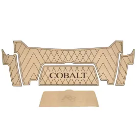 008bst-196sp-0525-00 Marinemat Cobalt 2020 R8 Boat Swim Platform Mats 406607 Stick-it Beige Kit