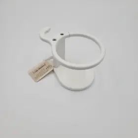 Ms-001w Mariner Sails Sail White Boat Cup Holder For 1 Inch Tube