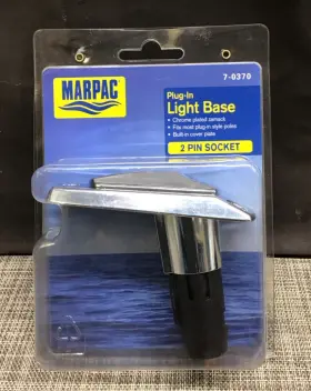 7-0370 Marpac Marco Plug-in Light Base 2-pin Socket