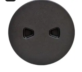 7-0623 Marpac Screw Out Marine Deck Plate 6 Inch Black Texture Lid Boat Storage