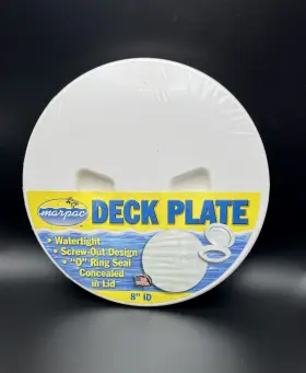 7-0636 Marpac New 8 Inch Inside Diameter Screw Out Boat Deck Plate Hatch Marine Watertight 7-0636 Marpac New 8 Inch Inside Diameter Screw Out Boat Deck Plate Hatch Marine Watertight