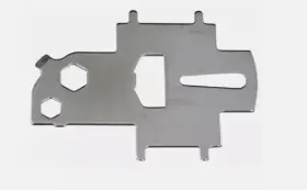 7-0889 Marpac 316 Stainles Steel Boat Deck Plate Key Multifunction Tool Fuel/water/waste