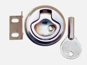 7-2271 Marpac Locking Stainless Steel Push To Close Latch M