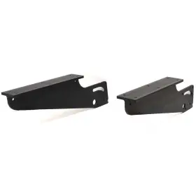 530978 Mastercraft Boat Swim Platform Brackets Tall Black 2 Pc