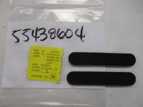 55438604 Mastercraft 2006 Rack Board Foot Pad Set Of 2 Black Marine Boat