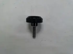 55498908 Mastercraft Pivot Knob 2 3/8 Inch Od Black And Silver Marine Boat