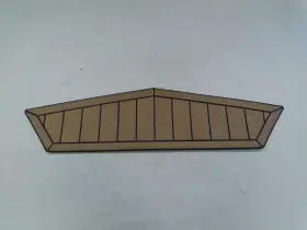 553638 Mastercraft X10 13 - 14 Ft13 Ft14 Transom Step Non Skid Mat Brown Boat