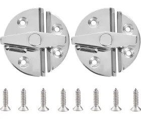 Mercil 602950123374 Boat Door Cabinet Hatch 316 Stainless Steel Marine Latch Heavy Duty 2.16