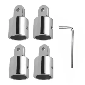 Metraxion 753763116579 Stainless Steel 316 Bimini Top Cap External Eye End 4 Pcs 7/8 Inch Boat Bim