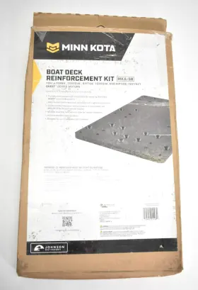 1854058 Minn Kota Mka-58 Boat Deck Reinforcement Kit Black