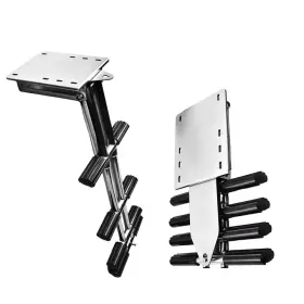 Shcb1085 Mojiate 4-step Slide Dive Ladder - Stainless Steel Heavy Duty Telescoping Tube