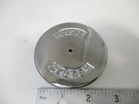 Gb666814557 Monogram Ind. New Vintage Chrome Plated Boat Waste Deck Cap 2 3/4 Inch Diameter