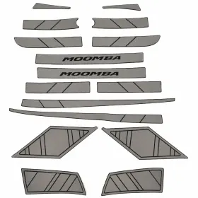 122187 Moomba Boats 10337 00 Boat Non-skid Deck Mats Mk Makai Gatorstep 2022 Kit