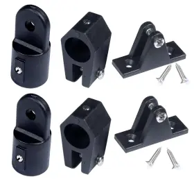 Mx 738944749272 Bimini Top Fitting Hardware Set Fit 7/8 Inch Boat Jaw Slidecap Eye Enddeck Hinge B
