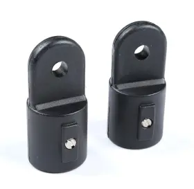 Mxeol 611745866860 Boat Top Fittings Hardware Combo Black Nylon Bimini Caps Jaw Slides Hinges