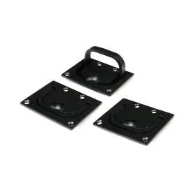 Mxeol 667619797181 Marine Recessed Hatch Pull Handle 3 Inch Black Durable And Reliable Boat Accessory