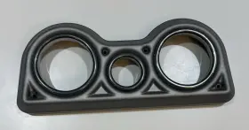 Ns131p33142 Nautic Star Boat Instrument Panel Silver P#