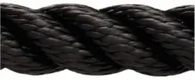 New England Ropes 60542000050 Dockline 5/8 X 50 Nylon Black