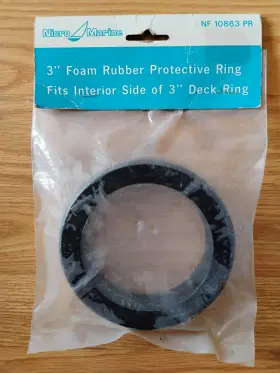 Nf-10863-pr Nicro Marine Marinco 3 Inch Foam Rubber Vent Protective Ring Deck