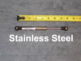 Np-ss-750-40-6 Nitro 1ea 7.5 Inch 40# Prop Stainless Steel Gas Lift Spring Strut Shock 10mm Ends