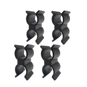 Noblezhu 768420511963 Bimini Boat Clips - 4 Pcs Anti-rattle Security Accessories For Top Poles