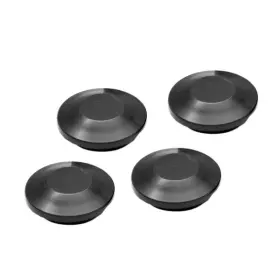 001247 North American Plastics Malibu Boats Black Plastic Ski Pylon Caps 3/4 Inch - Set Of 4