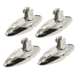 Novelbee 733810556169 4 Pack Of 316 Stainless Steel Quick Release Bimini Top Swivel Hinge Deck Side Mo
