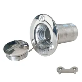 Grade316 Nrc&xrc 699611254164 New Casting 2 Inch 50mm Boat Gas Deck Fill/filler With Key Cap Marine Ss