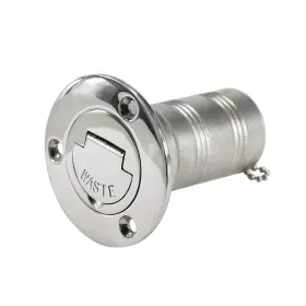 Nrc&xrc 699668848040 Boat Waste Deck Fill 316 Stainless Keyless Cap 2 Inch 50mm Or 1.5 38mm Marine