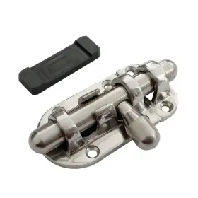 Nrc&xrc 699937702004 Marine 316 Ss Locker Latch 2-3/8 60mm Heavy Duty Slide Barrel Bolt Boat