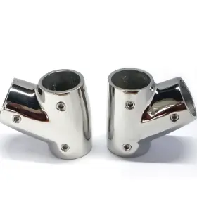 Nrc&xrc 699944682559 Marine Grade 316 Stainless Steel Polished Left And Right Hand Rail Fitting- 6