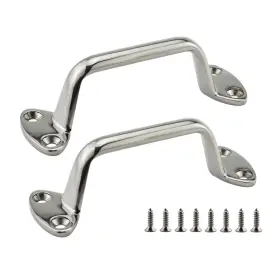 Nrc&xrc 699946811865 6 Inch Heavy Duty Marine Grab Handle 316 Stainless Steel Boat Yacht 1 Pcs