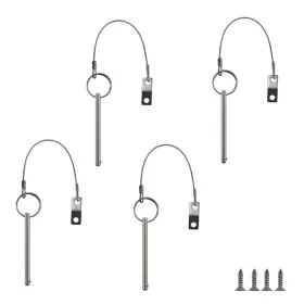 Nrc&xrc 699981336224 Quick Release Pin Diameter 1/4 Inch 6.3mm Total Length 3-3/4 95mm Effective