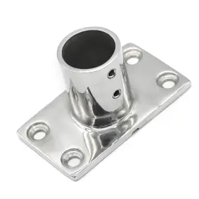 Nrc-wjbp090 Nrc&xrc Boat Hand Rail Fitting-90 Degree 1 Inch Rectangular Base-marine 316 S