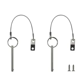 Nrc-wjbpr76-2 Nrc&xrc Quick Release Pin 1/4 Inch Diameter 316 Stainless Steel Bimini Top 2 Pack