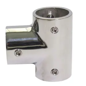 Wjbp3way90-25 Nrc&xrc Marine Grade 316 Stainless Steel Polished Boat Yacht Deck Hand Tee Fo