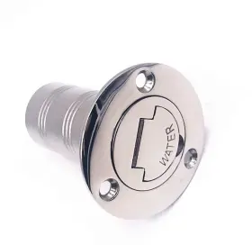 Wjbpwater38 Nrc&xrc 1-1/2 Inch 38mm Boat Water Deck Fill/filler With Keyless Cap Marine 316 Stainless