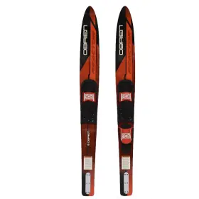 2211128 Obrien Oftbrien Boat Combo Water Skis Reactor Red 67 Inch Pair
