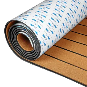 Obf22024816bwb Oceanbroad Selfadhesive 48ftftx16.8ftft Boat Flooring With 3m Adhesive Backing Ev
