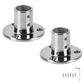 Odysunral 712962684021 Marine Grade Boat Hand Rail Base Sturdy Versatile Application 316 Stainless S