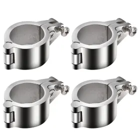 Orenic 739804184127 Bimini Top Deck Hinge Tops Hardware With Pin Ring Stainless Steel Bimi