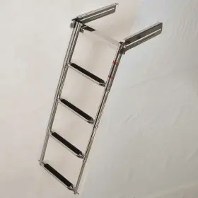 38049 Overtons 4-step Telescopic Swim Platform Ladder Slide-in