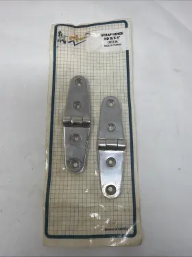 100336 Peal Pac Stainless Steel Solid Cast Boat Strap Hinge 4 Inch X 1