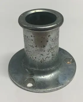 0220dp2chr Perko 0220dp3chr Straight Flag Pole Socket 1 Inch Id