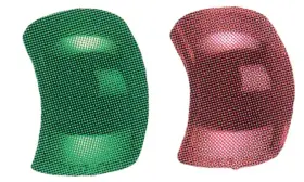 0260-dp-lns Perko Replacement Lenses For Side Lights Red/green 1 1/4 Model 0260dp0lns