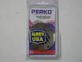 0330dp1chr Perko Marine Round Locker Ventilator 2 1/2 Inch Boat