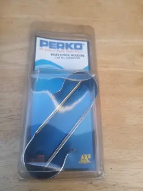 0492dposts Perko Boat Hook Holders Stainless Steel Pair New