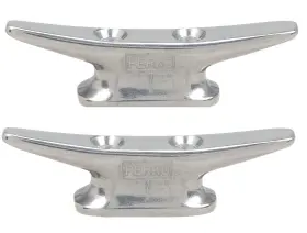 0545dp3alu Perko Boat Marine 3 Inch 2/c Cast Aluminum Closed Base Cleat 2-pack